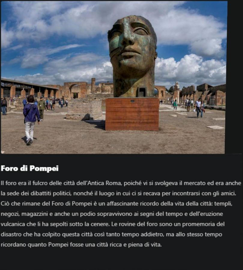 Pompei Palace B&B Pompeia Exterior foto